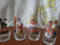 Ретро стъклени чаши с детски мотиви , снимка 3