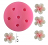 6 малки цветчета цветенца цвете вишнев цвят силиконов молд форма фондан смола