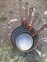 Медни съдове касероли, снимка 3