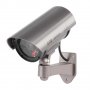 Фалшива камера за видеонаблюдение за външен и вътрешен монтаж -ГОЛЯМА - код 1100, снимка 3