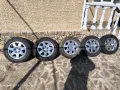 Оригинални лети джанти с гуми за Ауди, 15 цола 5 бр , снимка 1