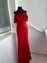 Червена официална рокля, снимка 1