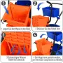 Професионална количка за почистване с 2 x 26L кофи, снимка 10