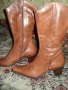 Италиански ботуши естествена кожа 35 Н, снимка 3