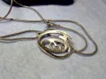ФЕШЪН АРТ АЖУРЕН СРЕБЪРЕН МЕДАЛЬОН СРЕБРО 925 с ФИНА СРЕБЪРНА ВЕРИЖКА ODEMA 925 49886, снимка 10