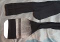 Нови черни чорапи за жартиери S/М размер, снимка 1
