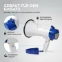 Преносим мегафон Nedis (модел MEPH150WT), снимка 3