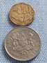 Две монети 10 цента 1991г. Южна Африка - 50 цента 1980г. Кения за КОЛЕКЦИОНЕРИ 40888, снимка 1 - Нумизматика и бонистика - 42791845