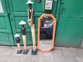 Дървени статуетки три негърчета, снимка 2