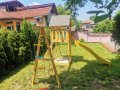 Детска дървена площадка, Детски кът на открито, Съоръжение за игра, снимка 9