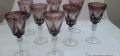 Кристални  чаши цветен френски кристал , снимка 13