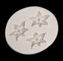 3 малки нарциси нарцис цветя силиконов молд форма фндан, снимка 1 - Форми - 36835883