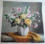 Гоблен Букет цветя по картина на Питер Вагеманс, снимка 2