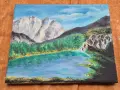 Картина пейзаж планина, снимка 1