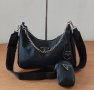 Луксозна Черна чанта/реплика  Prada код IM104P, снимка 4