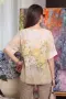 Туника “Sunny Floral Charm” – ефирна туника с жълти рози арт.5099, снимка 3
