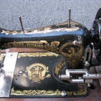 Шевна машина 19 век FRISTER & ROSSMANN, снимка 5 - Антикварни и старинни предмети - 29904931
