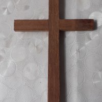 Православен кръст, разпятие, религия, дърво и метал , снимка 2 - Други ценни предмети - 28872676