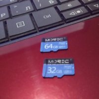 Нови micro SD карта карти памет 4 , 8 , 32 GB ГБ и 64 ГБ с адаптер за лаптоп компютър, снимка 2 - Карти памет - 30184791
