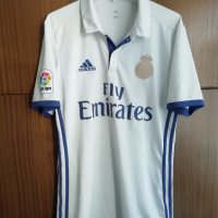Real Madrid Adidas оригинална футболна тениска фланелка 2016/2017 размер М, снимка 1 - Тениски - 38049259