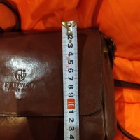 Чанта естествена кожа уникат "PETTINATI" FIRENZE ITALIA-за ценители, снимка 8 - Чанти - 31570723