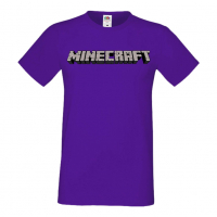 Мъжка тениска майнкрафт Minecraft Logo 2,Minecraft,Игра,Забавление,подарък,Изненада,Рожден Ден., снимка 14 - Тениски - 36496532