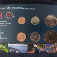 Комплектен сет - Папуа Нова Гвинея 2004-2005 , 6 монети , снимка 1 - Нумизматика и бонистика - 44500107