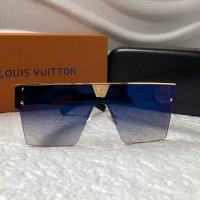 -22 % разпродажба Louis Vuitton 2023 висок клас дамски слънчеви очила маска Мъжки Унисекс, снимка 6 - Слънчеви и диоптрични очила - 38999588