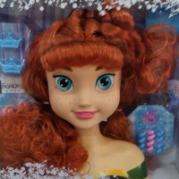 Ана - глава за прически, Замръзналото кралство (Frozen), снимка 1 - Кукли - 38345027