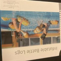 Нови Надуваеми играчки плувки за басейн Воден спорт борба деца игра, снимка 8 - Водни спортове - 37845404