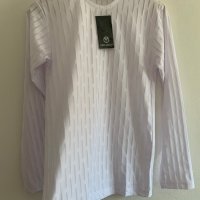 Бяла мъжка блуза тениска налична в четири размера , снимка 6 - Тениски - 29397566