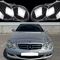 Стъкла за фарове на Mercedes CLK W209 Facelift (2005-2010), снимка 3 - Аксесоари и консумативи - 44526141