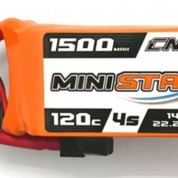 Продавам Li-Po батерии CNHL Mini-Star 4s 14.4V 1.5Ah (1500mAh) 120C за автомодели, дронове, самолети, снимка 1 - Друга електроника - 34959732