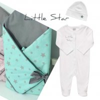 Комплект за изписване Little Star, 3 части, снимка 1 - Комплекти за бебе - 39510187