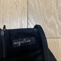Черна рокля Негатив Negative wear размер S, снимка 3 - Рокли - 30096830