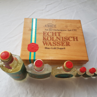 Колекция стари одеколони № 4711 ECHT KOLNISCH WASSER, снимка 2 - Антикварни и старинни предмети - 44804635