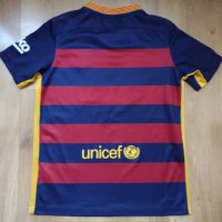 Barcelona / Nike / детска футболна тениска Барселона за ръст 147см. , снимка 2 - Детски тениски и потници - 42853202