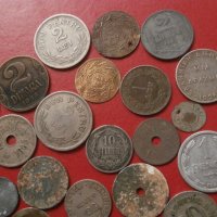 Лот стари чужди монети , снимка 2 - Нумизматика и бонистика - 42608037