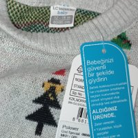 LCW Коледен пуловер, 80-86см., снимка 2 - Бебешки блузки - 37970037