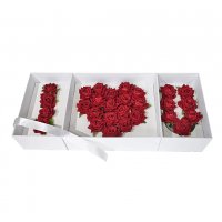 Кутия за декорация I LOVE YOU , Бяла, снимка 2 - Романтични подаръци - 39873337