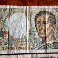 Стара банкнота-Френски Франк , снимка 1 - Нумизматика и бонистика - 31452973
