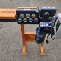 Електрическа изправяща машина за тел 6/8 mm или 8/10 mm– 14 ролки., снимка 1 - Строителни материали - 36998296