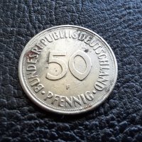 Стара монета 50 пфенига 1969 г. буква  F - Германия  - топ цена !, снимка 7 - Нумизматика и бонистика - 42402355
