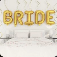 Балони с надпис Bride- 55см