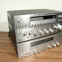 Комплект  Fisher cc-3000 / ba-6000 / fm-2421 , снимка 1 - Ресийвъри, усилватели, смесителни пултове - 34152302