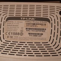 TP-Link WR740N WiFi router, рутер за интернет, снимка 3 - Рутери - 34478941
