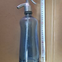 Стар стъклен сифон за газирана вода , сода - Русе .Бутилка 4, снимка 2 - Антикварни и старинни предмети - 31013429