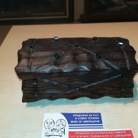 дървена кутия с метален обков-внос франция, снимка 2 - Колекции - 29524385