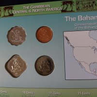 Бахамски о-ви - Комплектен сет от 5 монети, снимка 2 - Нумизматика и бонистика - 37783042