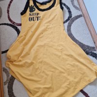 Жълта лятна рокля, снимка 2 - Рокли - 40495237